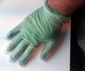 Gloves for pulling pork and handling other hot foods!