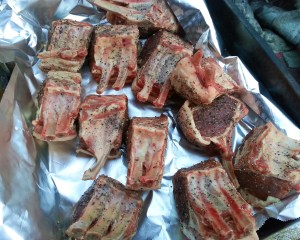 Lil' lamb chops - all ready to go go go